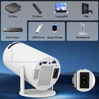 android projector 4k